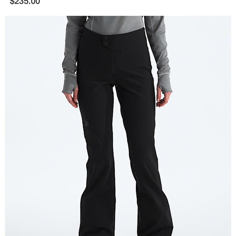 Women's Black Snoga North Face snow pant size Large